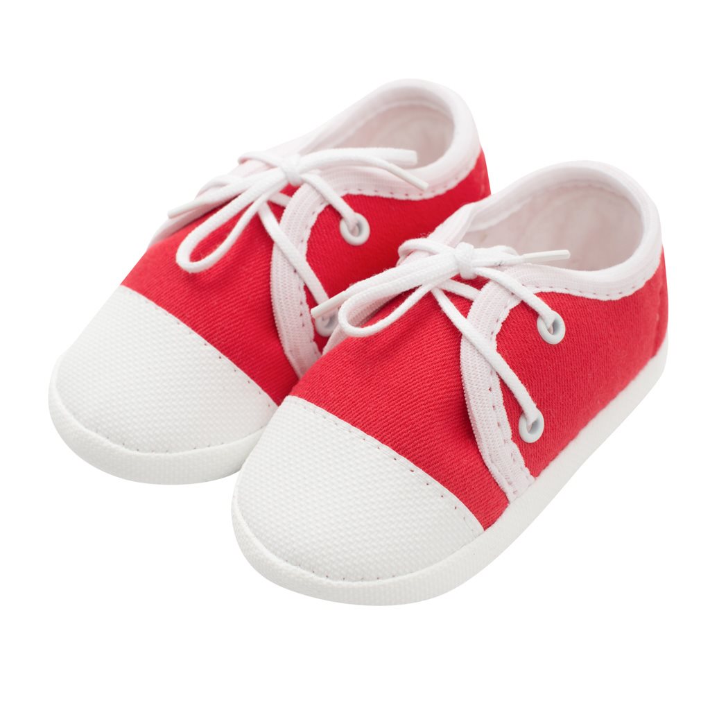 Dojcenske-capacky-tenisky-New-Baby-cervene-0-3-m-velkost-116122 Dojčenské capačky tenisky New Baby červené 0-3 m, veľkosť 116/122 – Obrázok 1