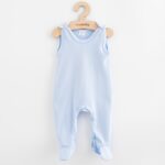 Dojčenské dupačky New Baby Classic II modré, veľkosť 50