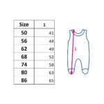 Dojčenské dupačky New Baby Classic II modré, veľkosť 62 (3-6m) – Obrázok 3