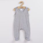 Dojčenské dupačky New Baby Classic II sivé, veľkosť 50