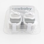 Dojčenské mokasíny-capačky New Baby šedá 6-12 m – Obrázok 4