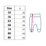 Dojčenské polodupačky New Baby Classic II raspberry, veľkosť 68 (4-6m) – Obrázok 2