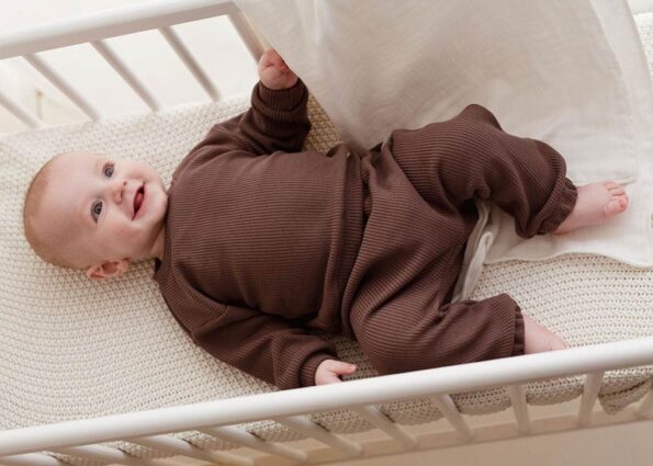 Dojčenské tepláky Koala Pure brown, veľkosť 68 (4-6m) – Obrázok 3