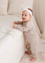 Dojčenské tepláky Koala Pure brown, veľkosť 80 (9-12m) – Obrázok 2
