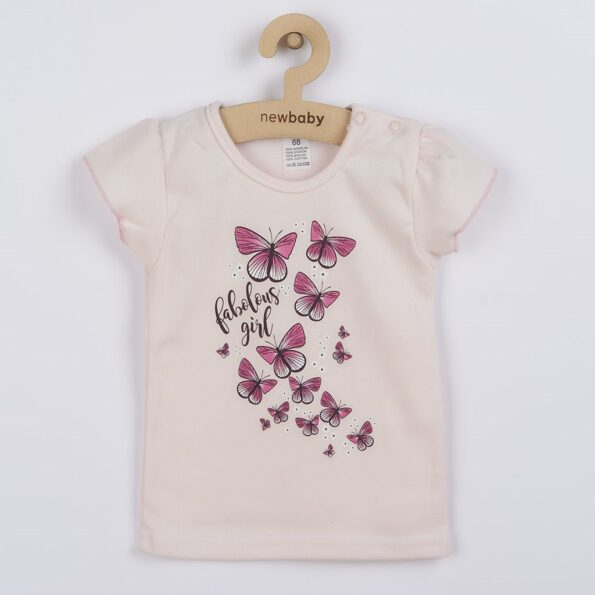 Dojčenské tričko so sukienkou New Baby Butterflies, veľkosť 80 (9-12m) – Obrázok 2