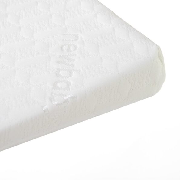 Dojčenský vankúš - klin New Baby BASIC biely 59x37 cm – Obrázok 2