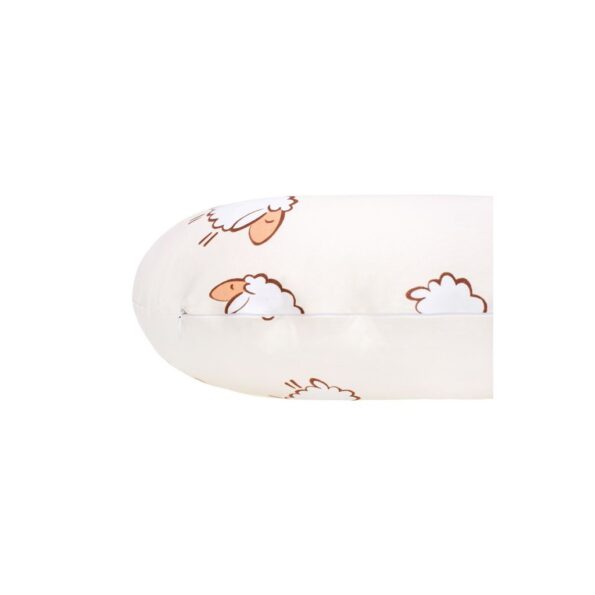 Dojčiaci vankúš New Baby Ovečky bežový – Obrázok 2