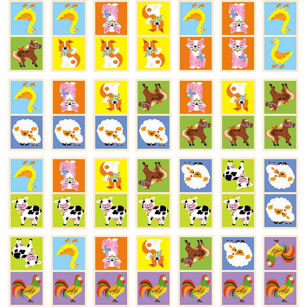 Drevena-hra-Domino-pre-deti-Viga Drevená hra Domino pre deti Viga – Obrázok 1
