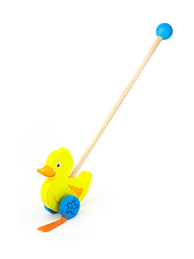 Drevena-jazdiaca-hracka-Viga-kacicka Drevená jazdiaca hračka Viga kačička – Obrázok 1