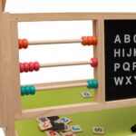 Drevená tabule pre deti 2v1 Montessori Baby Mix – Obrázok 3