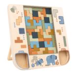 Drevené 3D puzzle Tetris Baby Mix – Obrázok 2