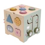 Drevené centrum aktivít Montessori Baby Mix – Obrázok 3