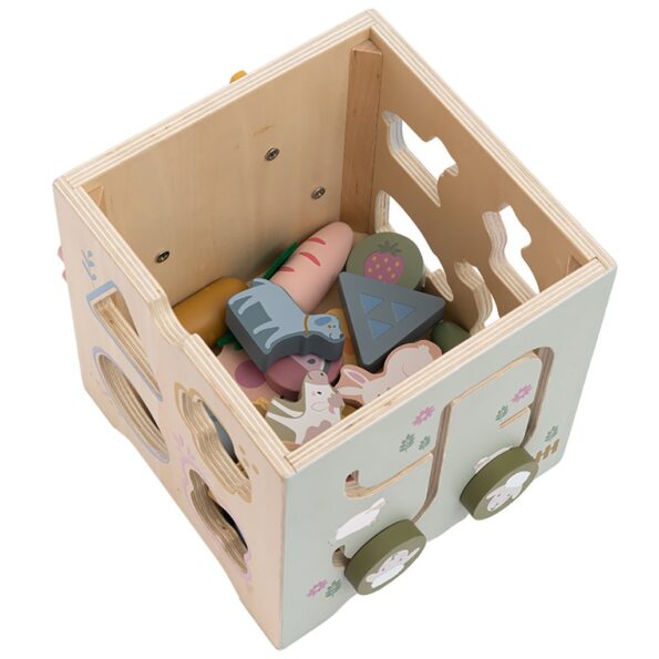 Drevené centrum aktivít Montessori Baby Mix – Obrázok 7