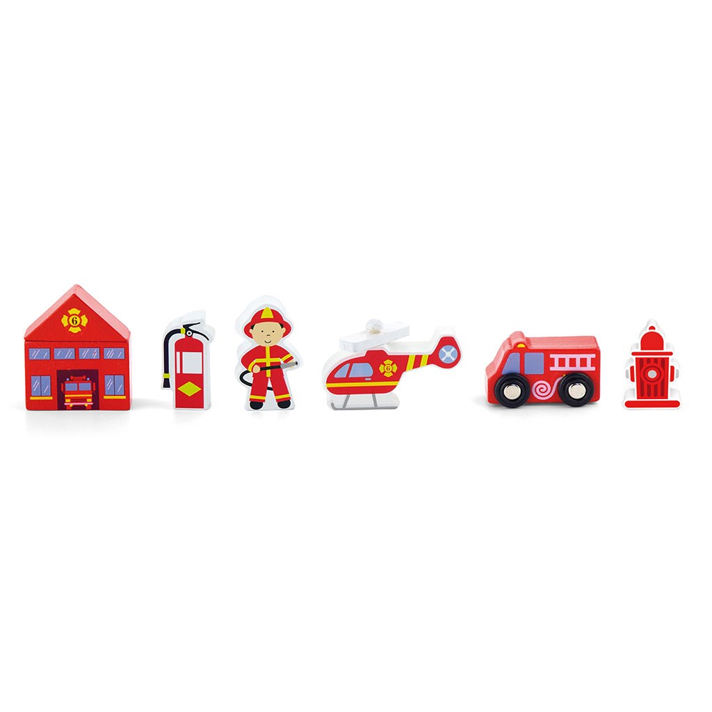 Drevene-figurky-pre-deti-Viga-Fireman Drevené figúrky pre deti Viga Fireman – Obrázok 1
