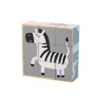 Drevené puzzle kocky Viga zvieratá – Obrázok 6