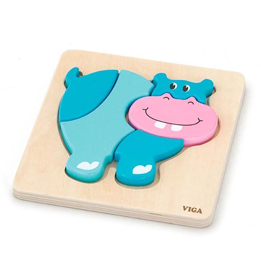 Drevene-puzzle-pre-najmensich-Viga-Hroch Drevené puzzle pre najmenších Viga Hroch – Obrázok 1