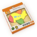 Drevené puzzle pre najmenších Viga Lietadlo – Obrázok 3