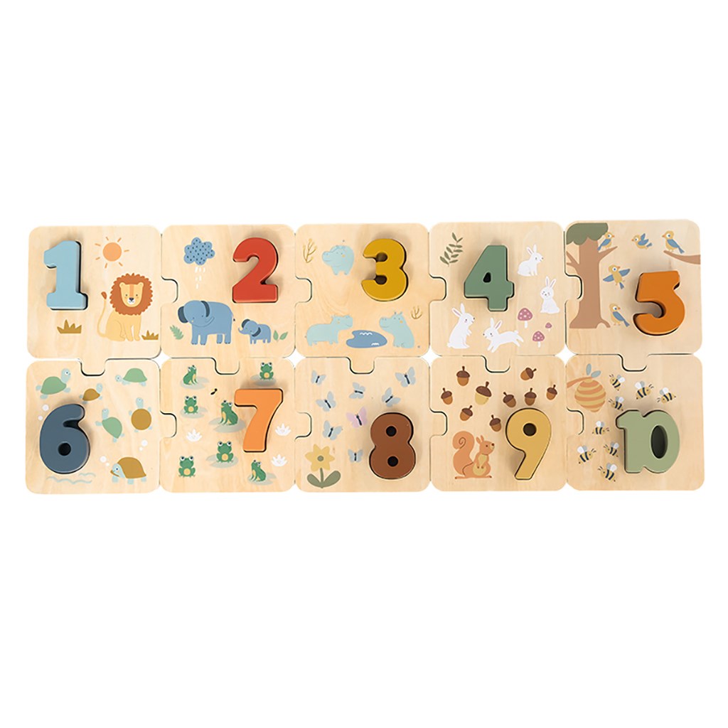 Drevene-puzzle-s-cislami-pre-najmensich-Baby-Mix Drevené puzzle s číslami pre najmenších Baby Mix – Obrázok 1