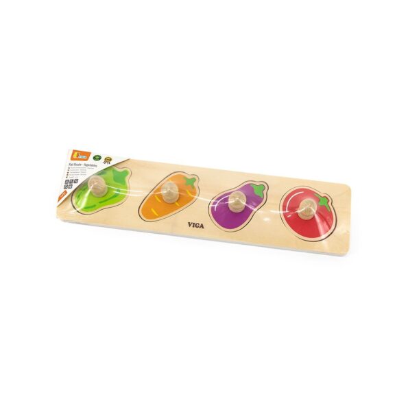 Drevené puzzle zelenina Viga – Obrázok 3
