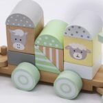 Drevený vláčik s kockami Baby Mix – Obrázok 3