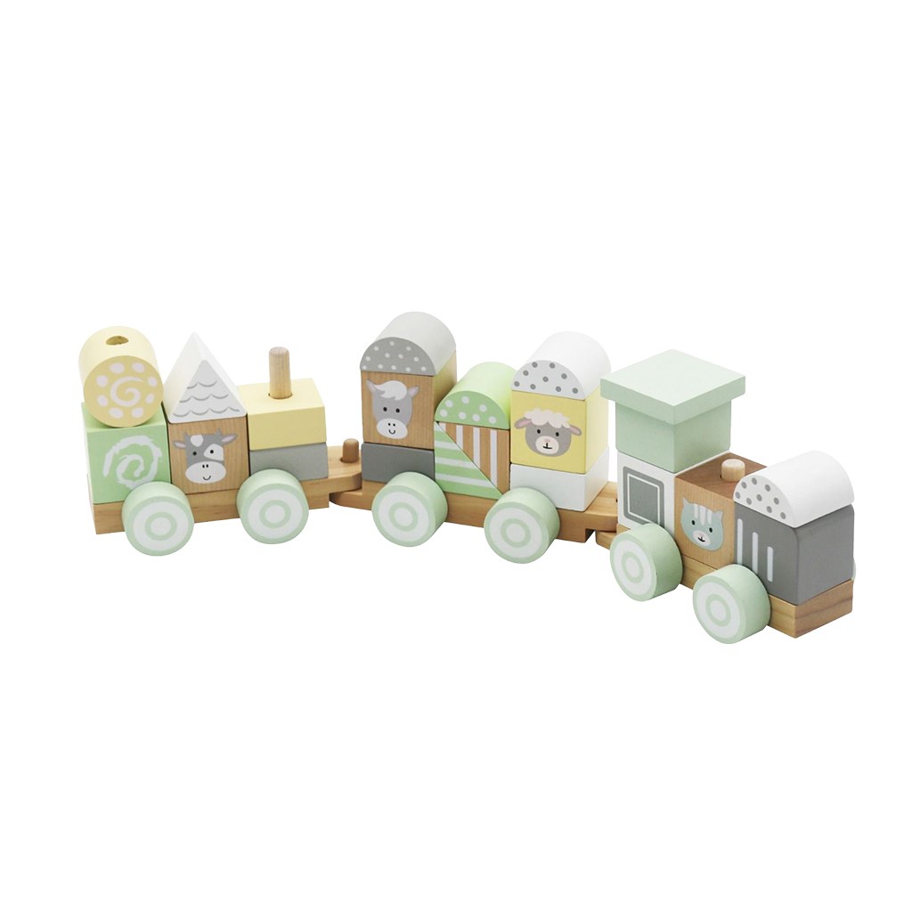 Dreveny-vlacik-s-kockami-Baby-Mix Drevený vláčik s kockami Baby Mix – Obrázok 1