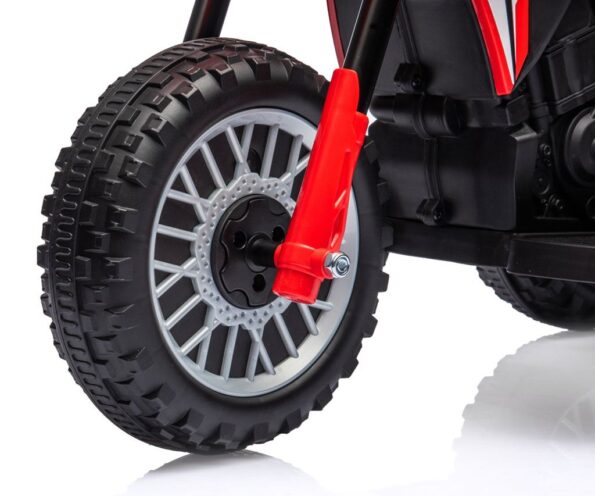 Elektrická motorka Milly Mally Honda CRF 450R červená – Obrázok 9