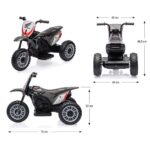 Elektrická motorka Milly Mally Honda CRF 450R zelená – Obrázok 11