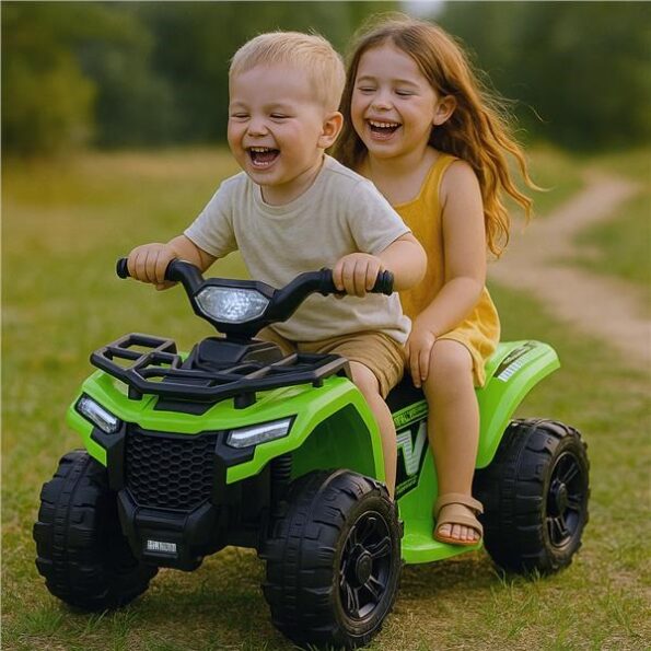 Elektrická štvorkolka Baby Mix ATV černá – Obrázok 2