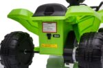 Elektrická štvorkolka Baby Mix ATV zelená – Obrázok 3