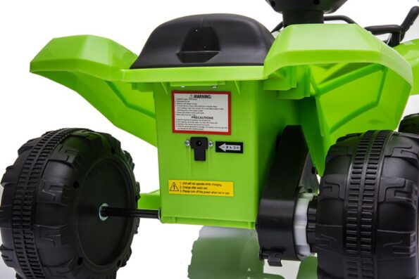 Elektrická štvorkolka Baby Mix ATV zelená – Obrázok 3