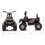 Elektrická štvorkolka Milly Mally Ford F-150 Raptor black – Obrázok 13