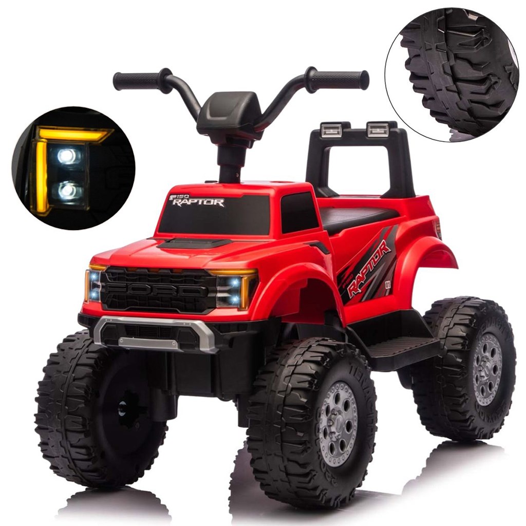 Elektricka-stvorkolka-Milly-Mally-Ford-F-150-Raptor-red Elektrická štvorkolka Milly Mally Ford F-150 Raptor red – Obrázok 1