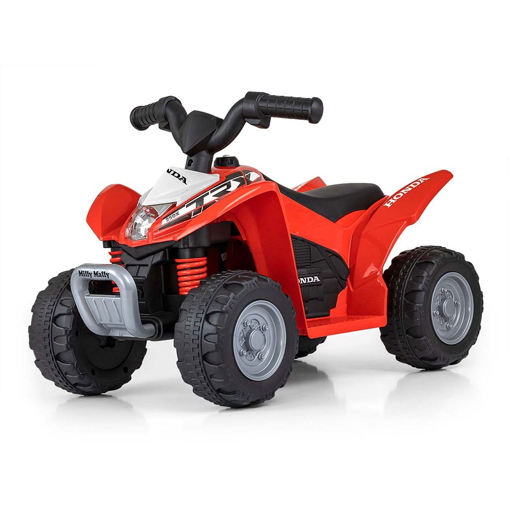 Elektricka-stvorkolka-Milly-Mally-Honda-ATV-cervena Elektrická štvorkolka Milly Mally Honda ATV červená – Obrázok 1