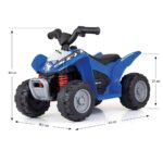 Elektrická štvorkolka Milly Mally Honda ATV modrá – Obrázok 5