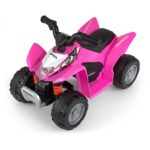 Elektrická štvorkolka Milly Mally Honda ATV ružová – Obrázok 4