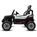 Elektrické autíčko Buggy Baby Mix Road 4x4 bílé – Obrázok 3