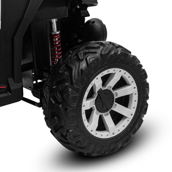 Elektrické autíčko Buggy Baby Mix Road 4x4 bílé – Obrázok 9