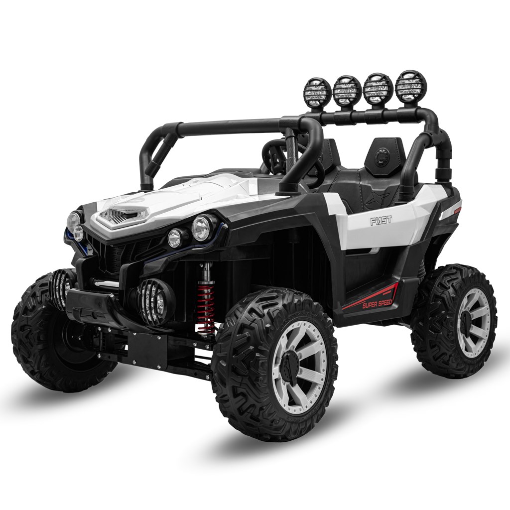 Elektricke-auticko-Buggy-Baby-Mix-Road-4x4-bile Elektrické autíčko Buggy Baby Mix Road 4x4 bílé – Obrázok 1