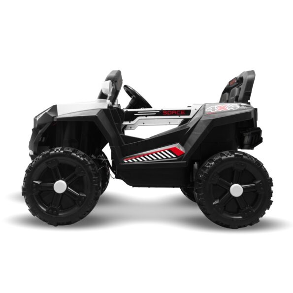 Elektrické autíčko Buggy Baby Mix Space biele – Obrázok 2