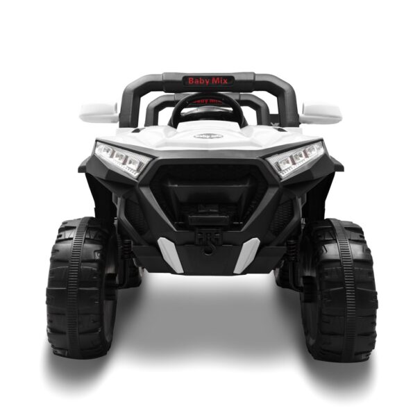 Elektrické autíčko Buggy Baby Mix Space biele – Obrázok 3