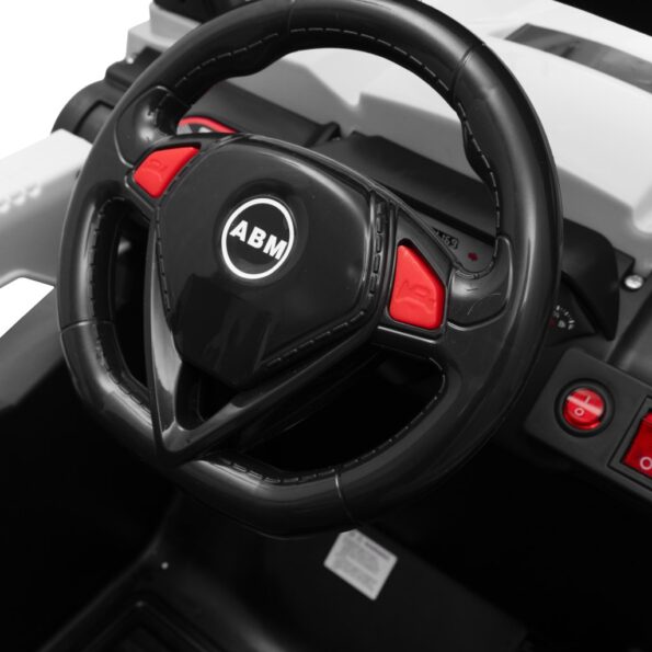 Elektrické autíčko Buggy Baby Mix Space biele – Obrázok 4