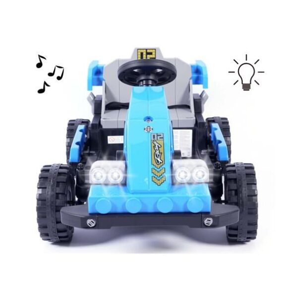 Elektrické autíčko Milly Mally Prime 2w1 blue – Obrázok 11