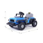 Elektrické autíčko Milly Mally Prime 2w1 blue – Obrázok 12