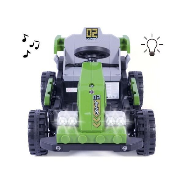 Elektrické autíčko Milly Mally Prime 2w1 green – Obrázok 12