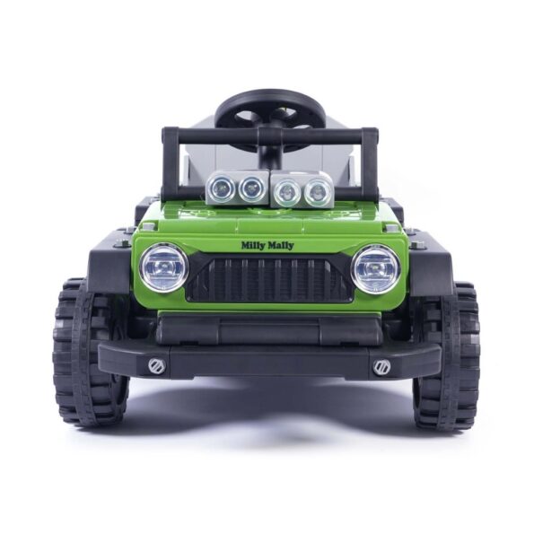 Elektrické autíčko Milly Mally Prime 2w1 green – Obrázok 5