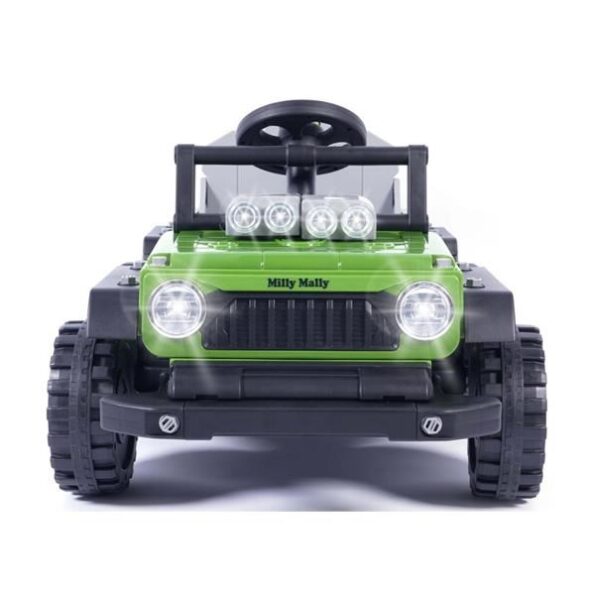 Elektrické autíčko Milly Mally Prime 2w1 green – Obrázok 6