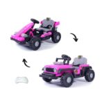 Elektrické autíčko Milly Mally Prime 2w1 pink – Obrázok 2