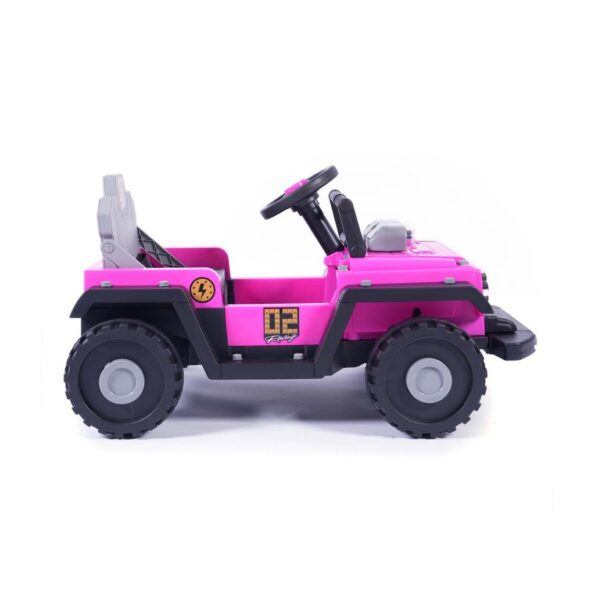 Elektrické autíčko Milly Mally Prime 2w1 pink – Obrázok 11