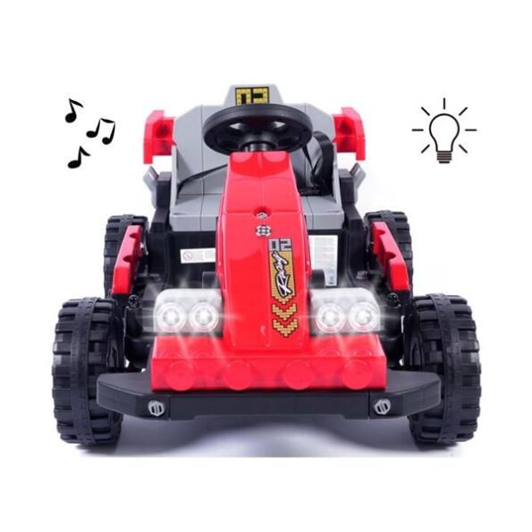 Elektrické autíčko Milly Mally Prime 2w1 red – Obrázok 12