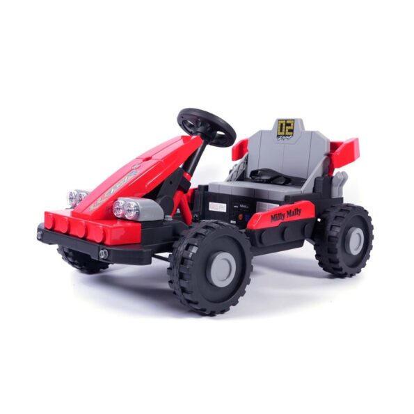 Elektrické autíčko Milly Mally Prime 2w1 red – Obrázok 3